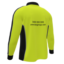 Load image into Gallery viewer, 10 x Custom Made Hi Vis Shirts Long Sleeve