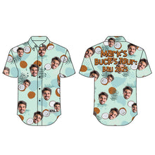 Load image into Gallery viewer, Custom Bucks Party Hawaiian Face Shirts