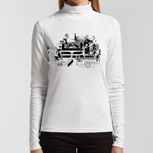 Load image into Gallery viewer, AS Colour Women's Turtle Neck - 4032 with Print or Embroidery