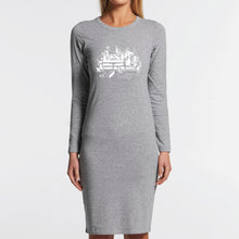 Load image into Gallery viewer, AS Colour Women's Mika Organic L/S Dress - 4033 with Print or Embroidery