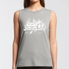 Load image into Gallery viewer, AS Colour Women's Upside Tank - 4069 with Print or Embroidery