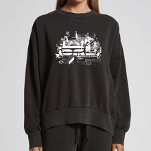 Load image into Gallery viewer, AS Colour Women's Faded Crew - 4106 with Print or Embroidery