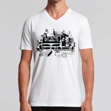 Load image into Gallery viewer, AS Colour Mens Staple V-Neck - 5001V with Print or Embroidery