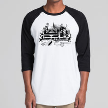 Load image into Gallery viewer, AS Colour Mens Raglan Tee - 5012 with Print or Embroidery