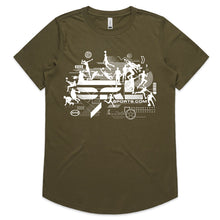 Load image into Gallery viewer, AS Colour Women's Drop Tee - 4052 with Print or Embroidery