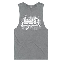 Load image into Gallery viewer, AS Colour Mens Stone Wash Barnard Tank - 5039 with Print or Embroidery