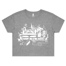 Load image into Gallery viewer, AS Colour Women's Crop Tee - 4062 with Print or Embroidery