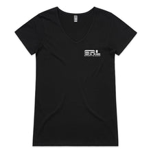 Load image into Gallery viewer, AS Colour Women's Bevel VNeck Tee - 4010 with Print or Embroidery