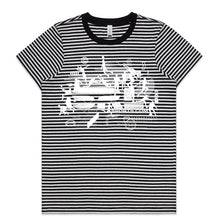 Load image into Gallery viewer, AS Colour Women's Bowery Stripe Tee - 4060 with Print or Embroidery