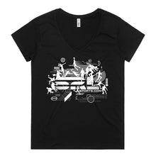 Load image into Gallery viewer, AS Colour Women's Chloe VNeck - 4015 with Print or Embroidery