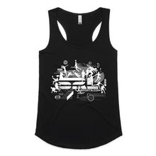 Load image into Gallery viewer, AS Colour Women's Yes Racerback Tank - 4045 with Print or Embroidery