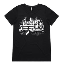 Load image into Gallery viewer, AS Colour Women's Shallow Scoop Tee - 4011 with Print or Embroidery