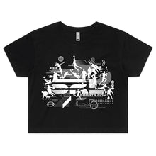 Load image into Gallery viewer, AS Colour Women's Crop Tee - 4062 with Print or Embroidery