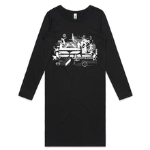 Load image into Gallery viewer, AS Colour Women's Mika Organic L/S Dress - 4033 with Print or Embroidery