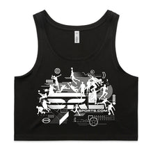Load image into Gallery viewer, AS Colour Women's Crop Singlet - 4031 with Print or Embroidery