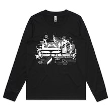 Load image into Gallery viewer, AS Colour Women's Dice L/S Tee - 4056 with Print or Embroidery