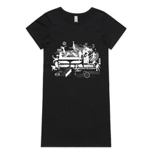 Load image into Gallery viewer, AS Colour Women's Mika Organic S/S Dress - 4028 with Print or Embroidery