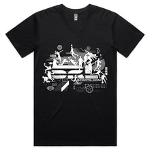 Load image into Gallery viewer, AS Colour Mens Staple V-Neck - 5001V with Print or Embroidery