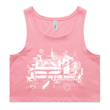 Load image into Gallery viewer, AS Colour Women's Crop Singlet - 4031 with Print or Embroidery