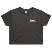 Load image into Gallery viewer, AS Colour Women's Faded Crop Tee - 4062F with Print or Embroidery