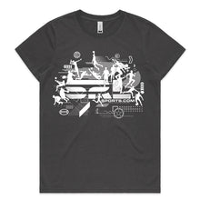 Load image into Gallery viewer, AS Colour Women's Faded Tee - 4065 with Print or Embroidery