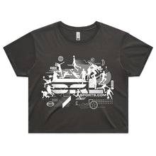 Load image into Gallery viewer, AS Colour Women's Faded Crop Tee - 4062F with Print or Embroidery