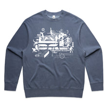Load image into Gallery viewer, AS Colour Mens Faded Crew - 5106 with Print or Embroidery