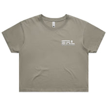 Load image into Gallery viewer, AS Colour Women's Faded Crop Tee - 4062F with Print or Embroidery