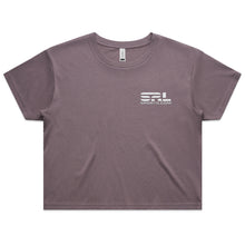 Load image into Gallery viewer, AS Colour Women's Faded Crop Tee - 4062F with Print or Embroidery