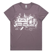 Load image into Gallery viewer, AS Colour Women's Faded Tee - 4065 with Print or Embroidery