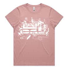 Load image into Gallery viewer, AS Colour Women's Faded Tee - 4065 with Print or Embroidery