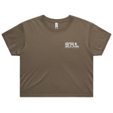 Load image into Gallery viewer, AS Colour Women's Faded Crop Tee - 4062F with Print or Embroidery