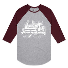 Load image into Gallery viewer, AS Colour Mens Raglan Tee - 5012 with Print or Embroidery