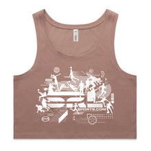 Load image into Gallery viewer, AS Colour Women's Crop Singlet - 4031 with Print or Embroidery