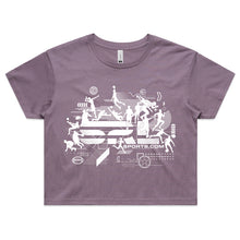 Load image into Gallery viewer, AS Colour Women's Crop Tee - 4062 with Print or Embroidery