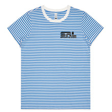 Load image into Gallery viewer, AS Colour Women's Bowery Stripe Tee - 4060 with Print or Embroidery