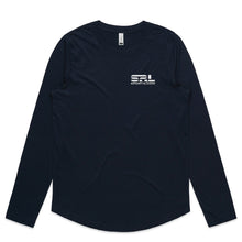 Load image into Gallery viewer, AS Colour Women's Curve L/S Tee - 4055 with Print or Embroidery