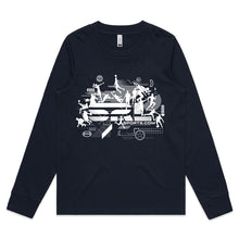 Load image into Gallery viewer, AS Colour Women's Dice L/S Tee - 4056 with Print or Embroidery