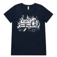 Load image into Gallery viewer, AS Colour Women's Shallow Scoop Tee - 4011 with Print or Embroidery