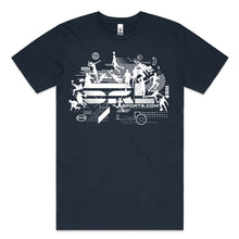 Load image into Gallery viewer, AS Colour Mens Block Tee - 5050 with Print or Embroidery