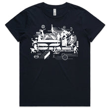 Load image into Gallery viewer, AS Colour Women's Basic Tee - 4051 with Print or Embroidery