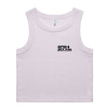 Load image into Gallery viewer, AS Colour Women's Organic Rib Crop Tank - 4064G  with Print or Embroidery