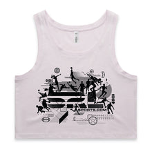 Load image into Gallery viewer, AS Colour Women's Crop Singlet - 4031 with Print or Embroidery