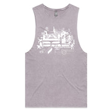 Load image into Gallery viewer, AS Colour Mens Stone Wash Barnard Tank - 5039 with Print or Embroidery