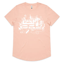 Load image into Gallery viewer, AS Colour Women's Drop Tee - 4052 with Print or Embroidery