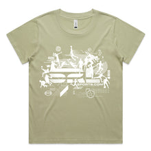 Load image into Gallery viewer, AS Colour Women's Cube Tee - 4003 with Print or Embroidery