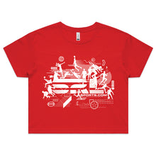 Load image into Gallery viewer, AS Colour Women's Crop Tee - 4062 with Print or Embroidery
