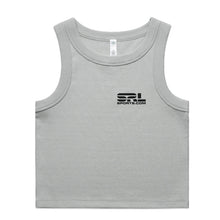 Load image into Gallery viewer, AS Colour Women's Organic Rib Crop Tank - 4064G  with Print or Embroidery