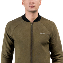Load image into Gallery viewer, Unisex Embroidered Bomber Jacket