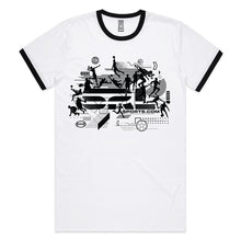 Load image into Gallery viewer, AS Colour Mens Ringer Tee - 5053 with Print or Embroidery